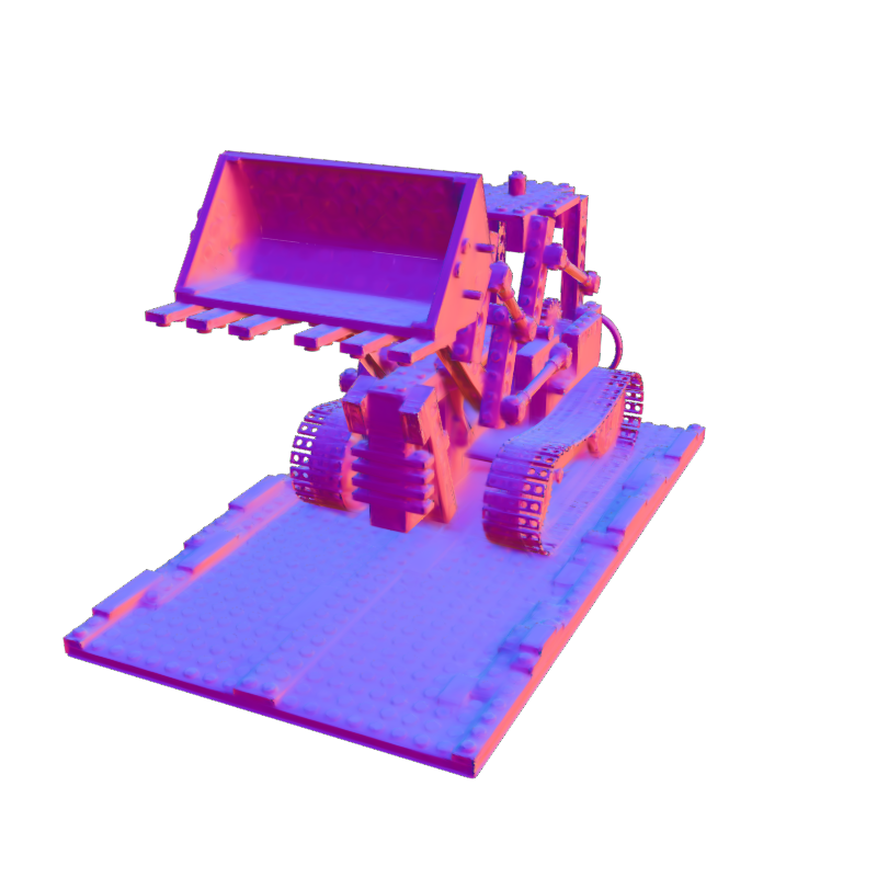 Lego normals produced by IRGS