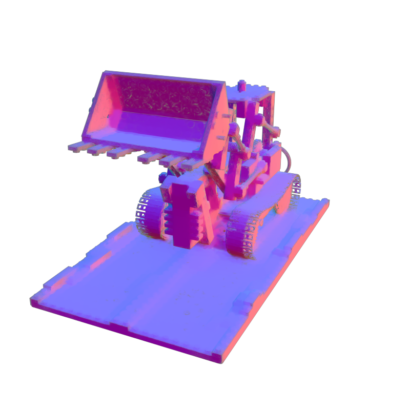 Lego normals produced by R3DG